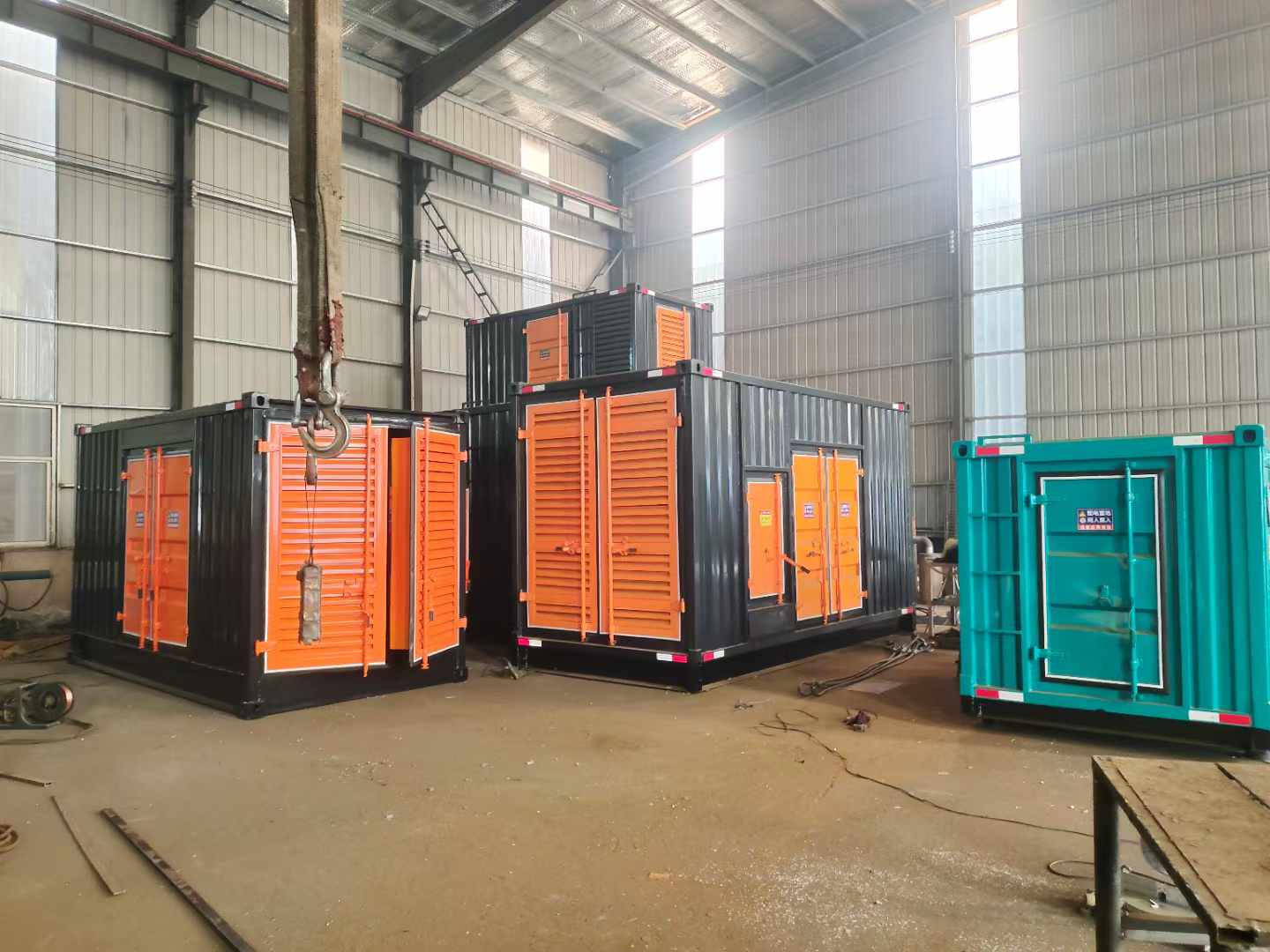 布尔津500kw柴油发电机组可以带动多少功率设备？